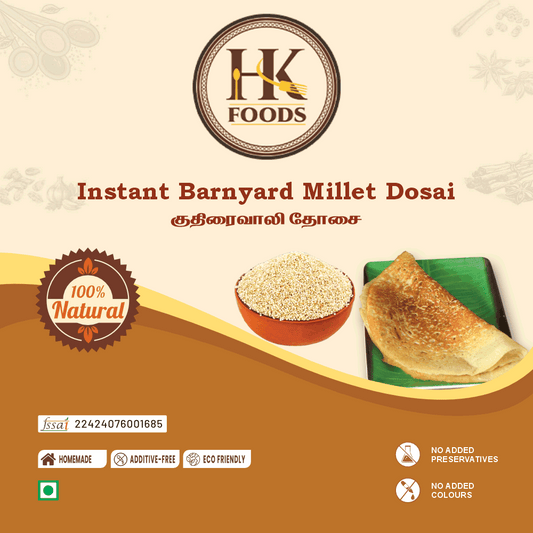 Instant Barnyard Dosai (Kuthirai Valli Dosai) – 250g