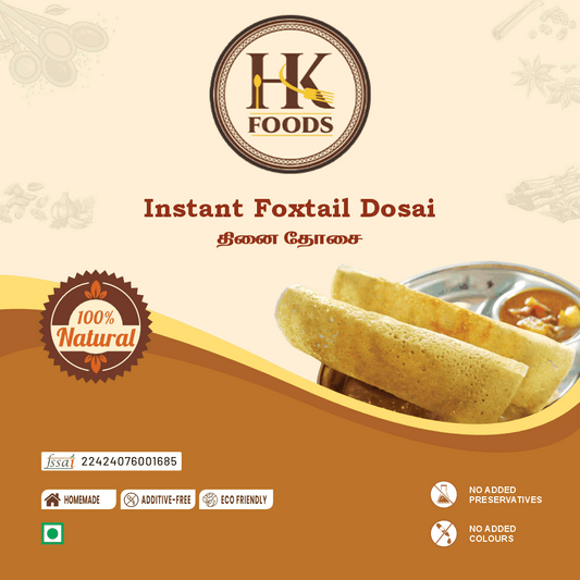 Instant Foxtail Dosai (Thenai Dosai) – 250g